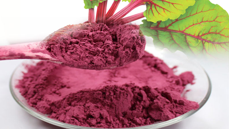 Bột củ dền giúp tẩy tế bào chết