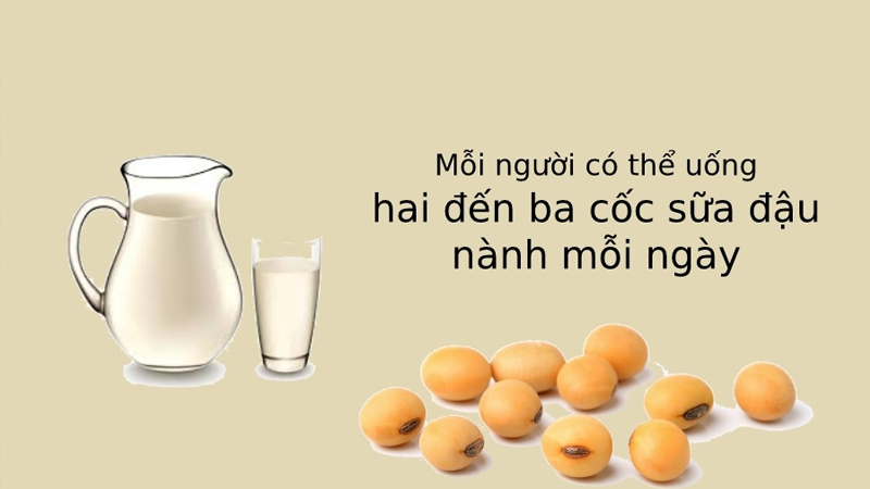 Uống sữa đậu nành mỗi ngày có tốt không