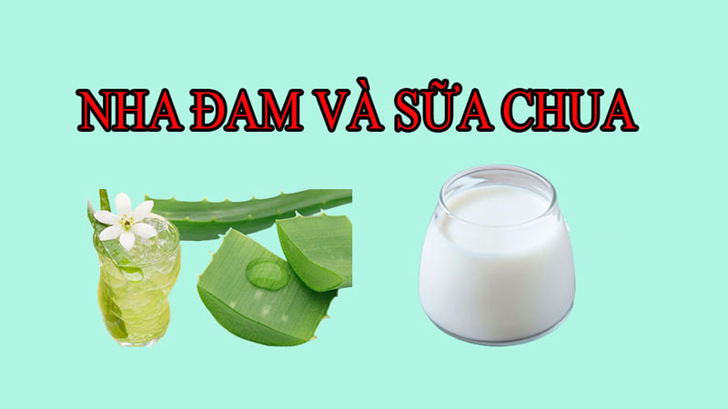 Trị thâm mông bằng bột nha đam và sữa chua
