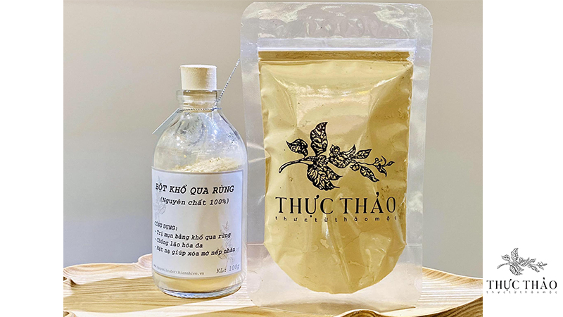 Bột khổ qua rừng nhà Thực Thảo được các chị em tin dùng
