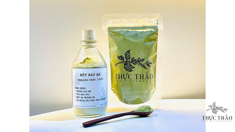 Trị mụn cho bà bầu từ bột rau má vừa an toàn lại hiệu quả
