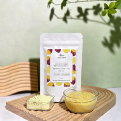 Bột khoai lang vàng hấp chín