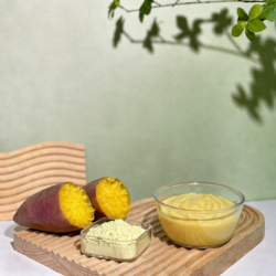 Bột khoai lang vàng hấp chín nguyên chất Thực Thảo làm sữa khoai, làm bánh