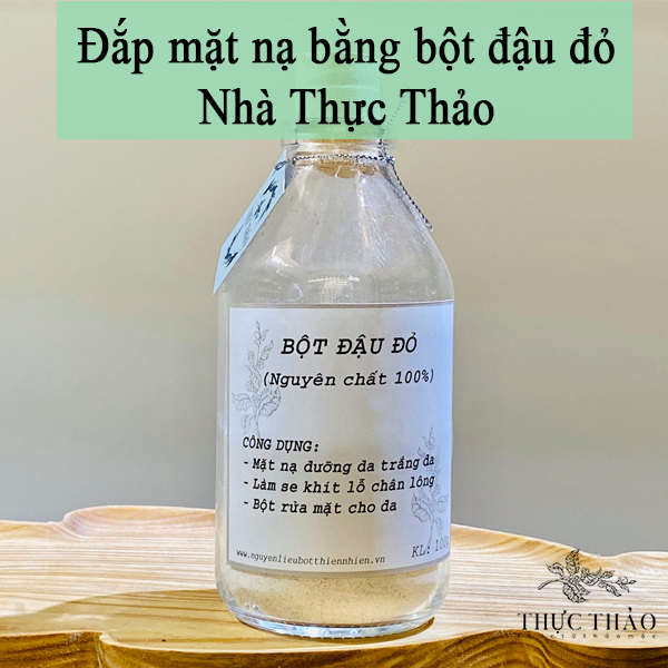 Bột đậu đỏ nguyên chât
