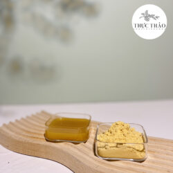 Bột chanh dây và bột chanh dây khi được pha với nước