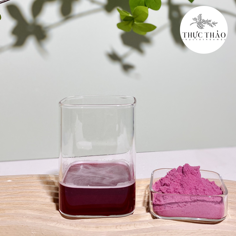 bot cherry khi pha voi nuoc nguyen chat bột quả anh đào khi pha với nước