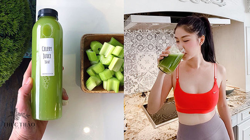 Từ ngày sử dụng bột cần tây giảm cân Linh cảm nhận cơ thể ít nặng nề hơn trước