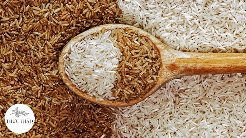 Giá trị dinh dưỡng có trong gạo lứt gấp nhiều lần so với gạo trắng