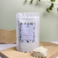 Bột hạt sen rang chín của Thực Thảo được bán với các size túi 100g 500g hoặc 1kg