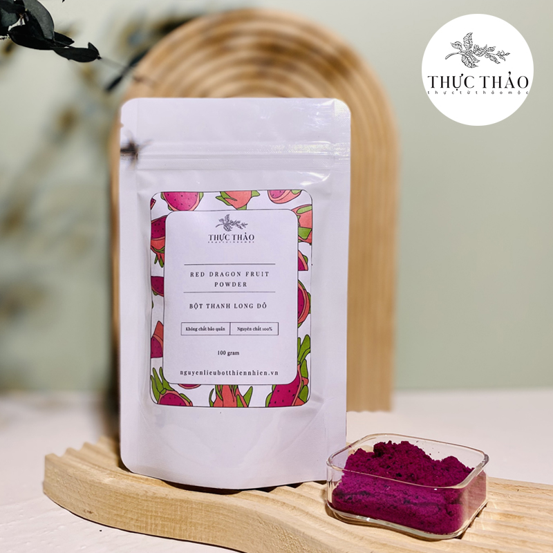 bot thanh long do binh thuan Bột thanh long đỏ nguyên chất