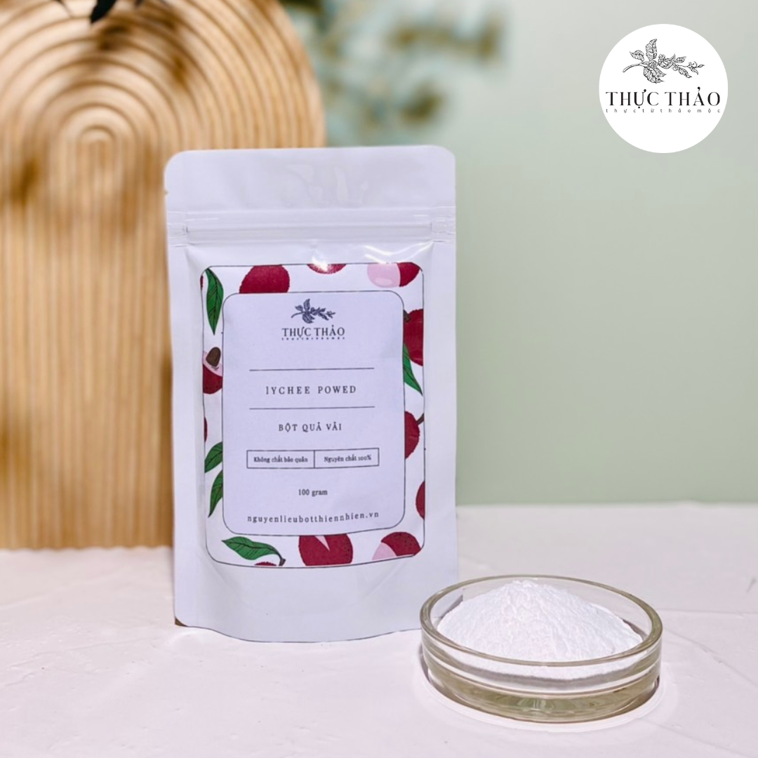 Sản phẩm bột trái vải thiều 100% nguyên chất tại Thực Thảo Sản phẩm bột trái vải thiều 100% nguyên chất tại Thực Thảo