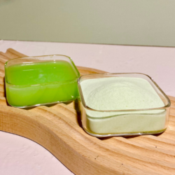 Bột trái táo xanh có vị chua chua ngọt ngọt, thơm nhẹ