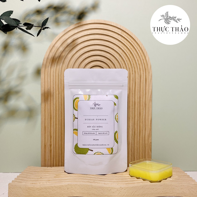 bột sầu riêng pha chế tan 100% trong nước